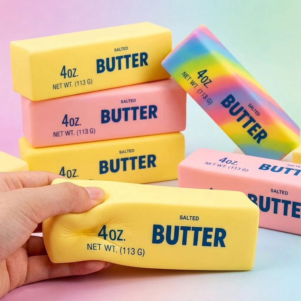 Slow-Rebound Butter Stick Fidget Toy